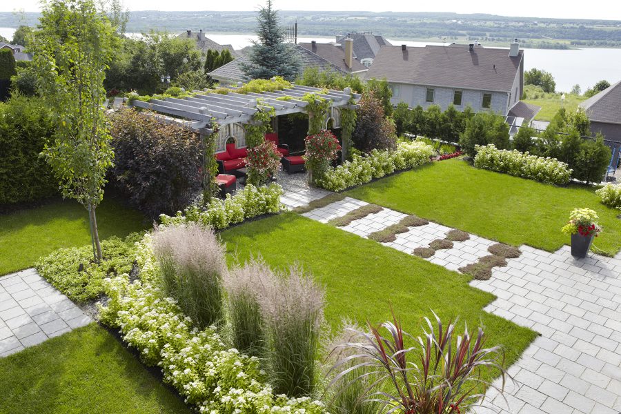 terrasse fleurs