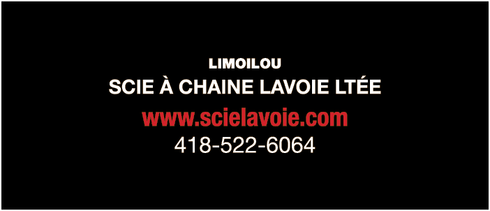 LIMOILOU SCIE À CHAINE LAVOIE LTÉE www scielavoie com 418-522-6064