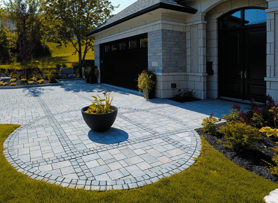 pavé entrée
