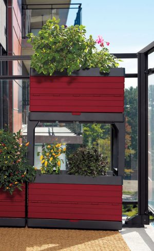 Un jardin modulaire parfaitement adapté au balcon