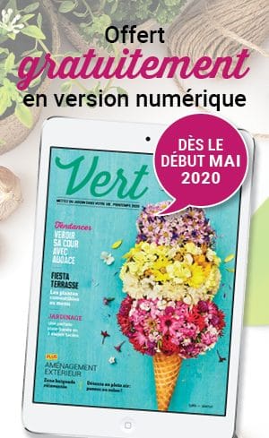 Le magazine Vert sera bientot disponible en version numerique
