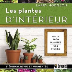 Livres d'horticulture Québec et plantes intérieures
