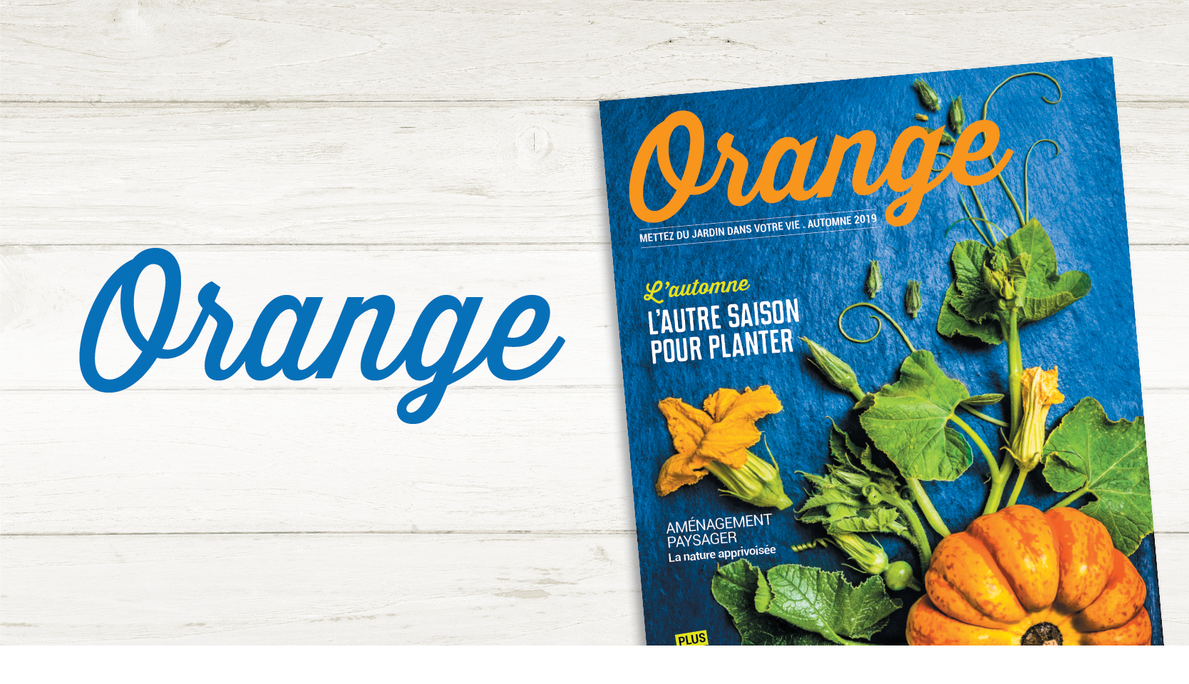 Magazine de jardinage Orange 2019