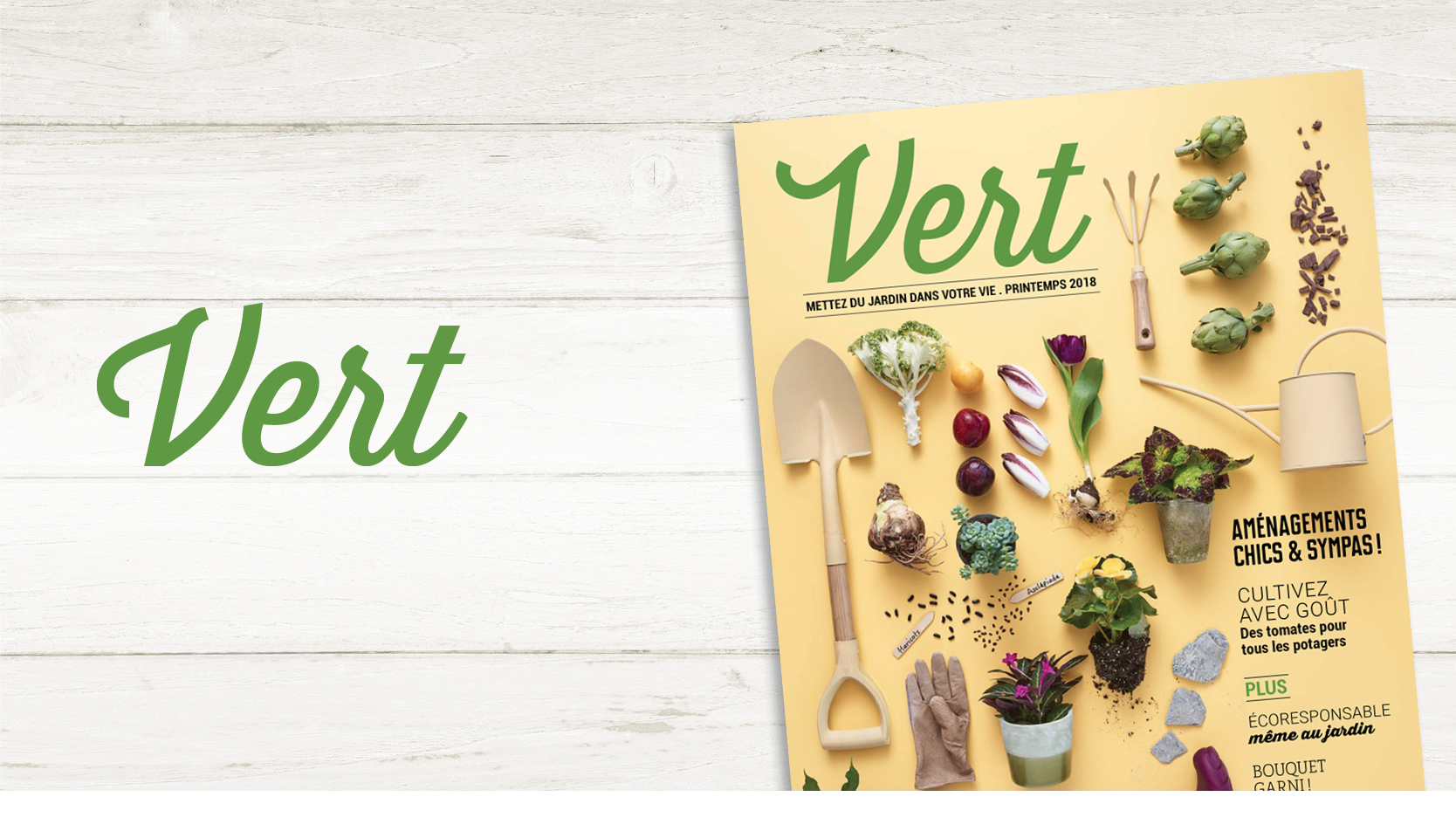 Magazine de jardinage Vert 2018