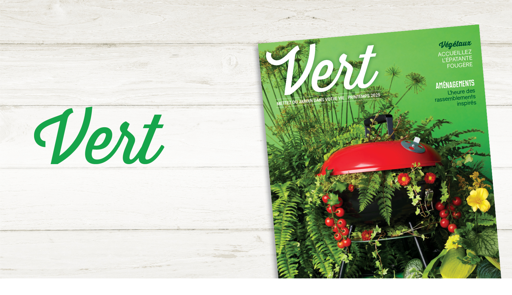 Magazine de jardinage gratuit Vert 2025