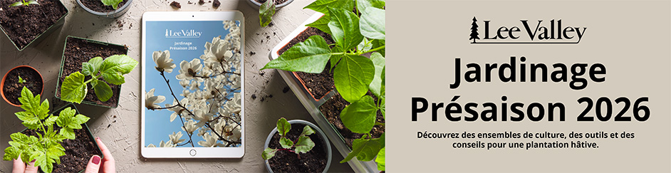 Banniere Lee Valley printemps 2026