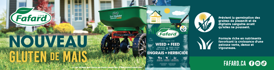 Banniere Fafard - Printemps 2026