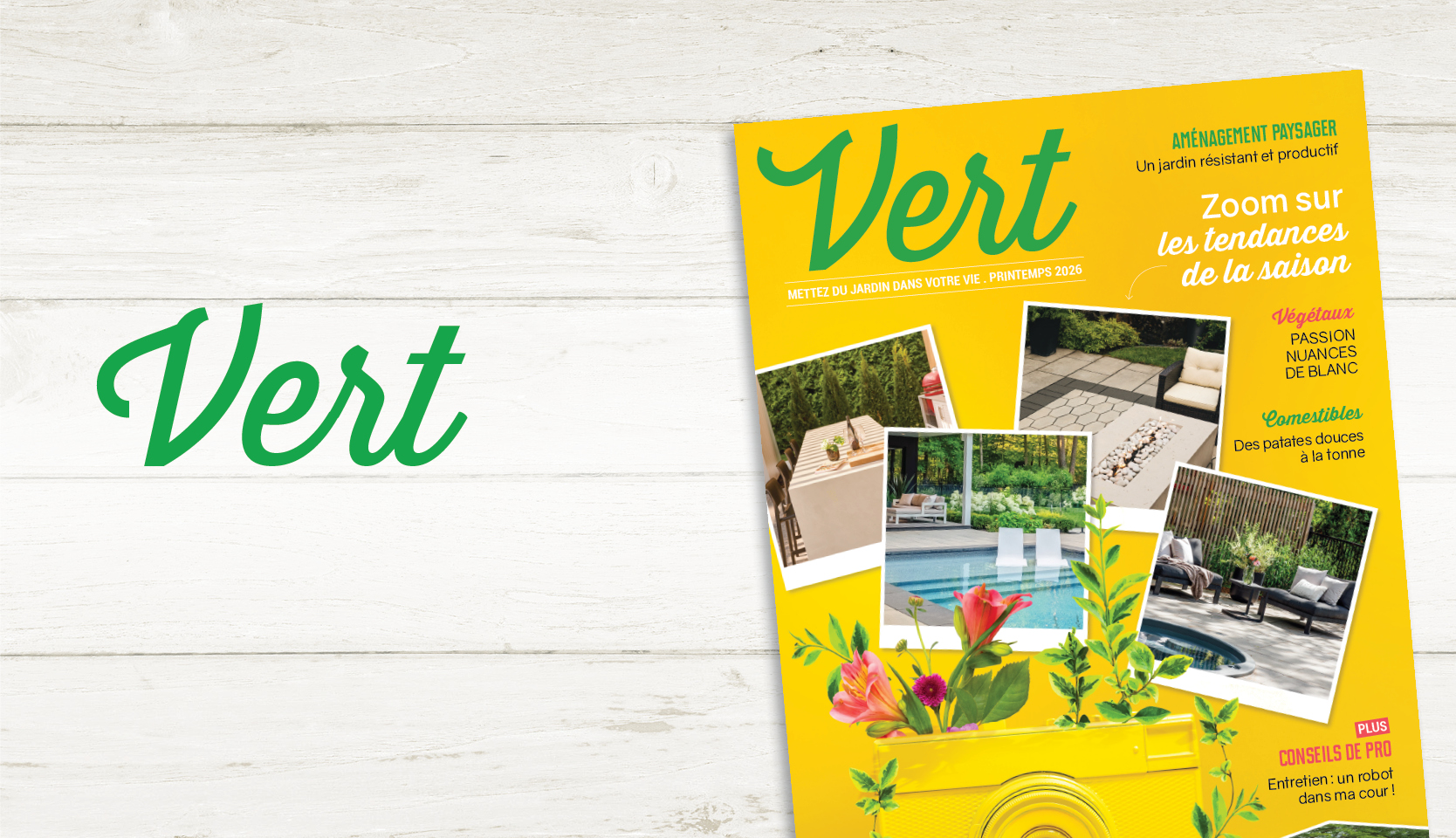 Magazine de jardinage Vert 2026