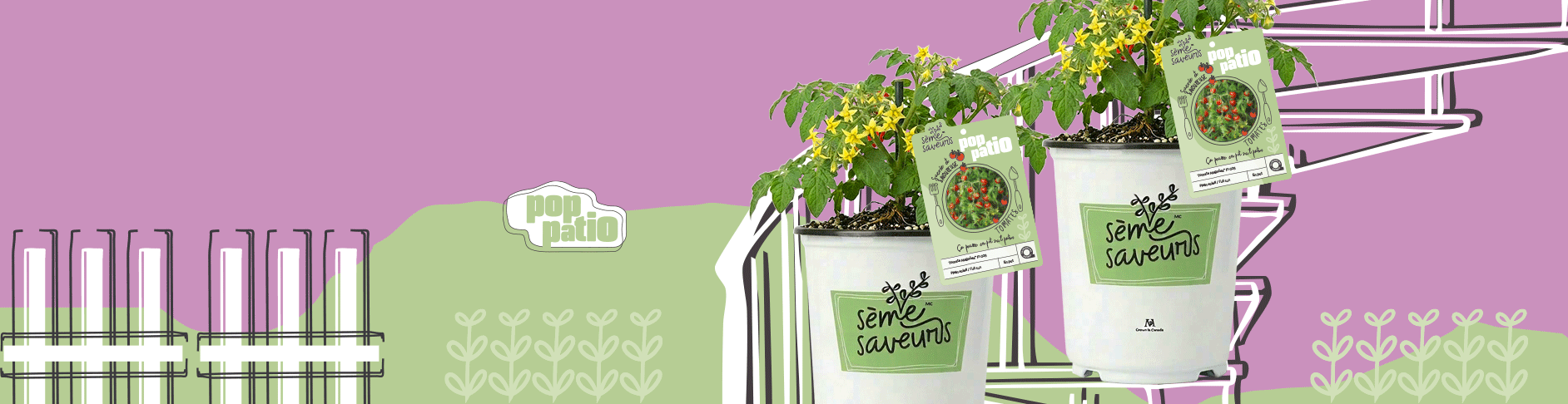 Banniere - Maison fleurs vivaces - Printemps 2026