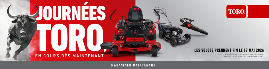 Bannière Toro printemps 2026
